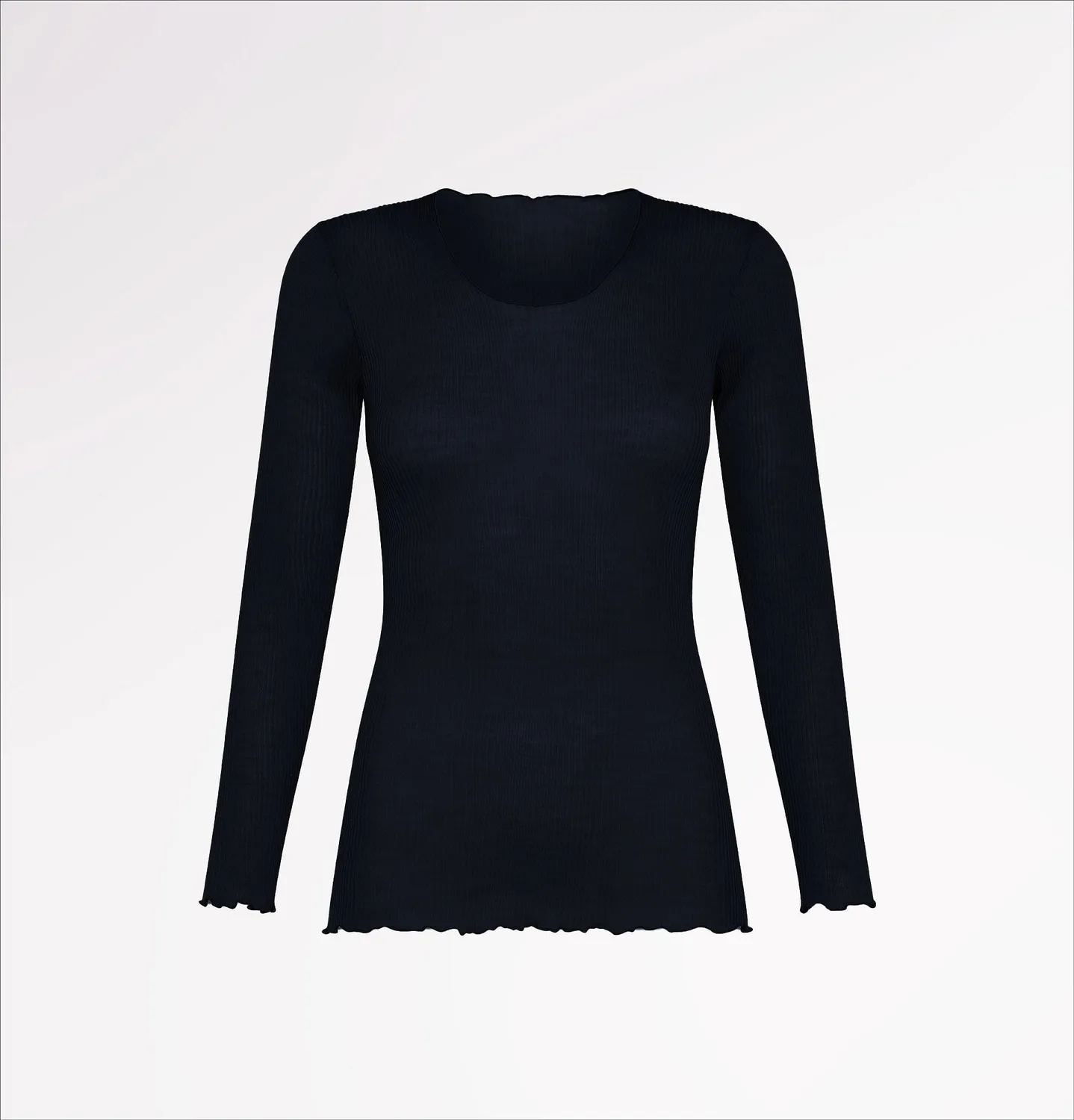 Casagin Maglia girocollo in lana donna calda senza cuciture