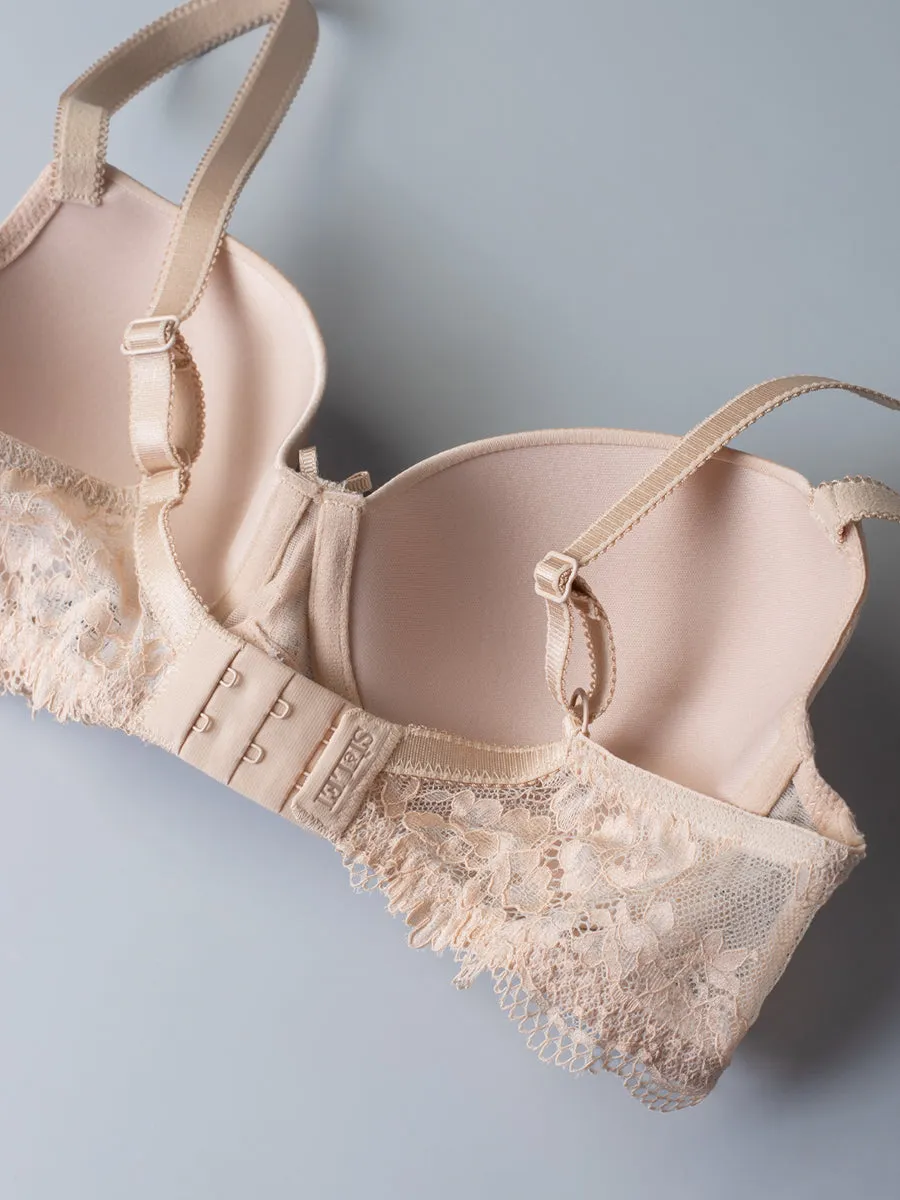 Si'èLei Wonder Lace 2452 reggiseno imbottito cipria coppa E