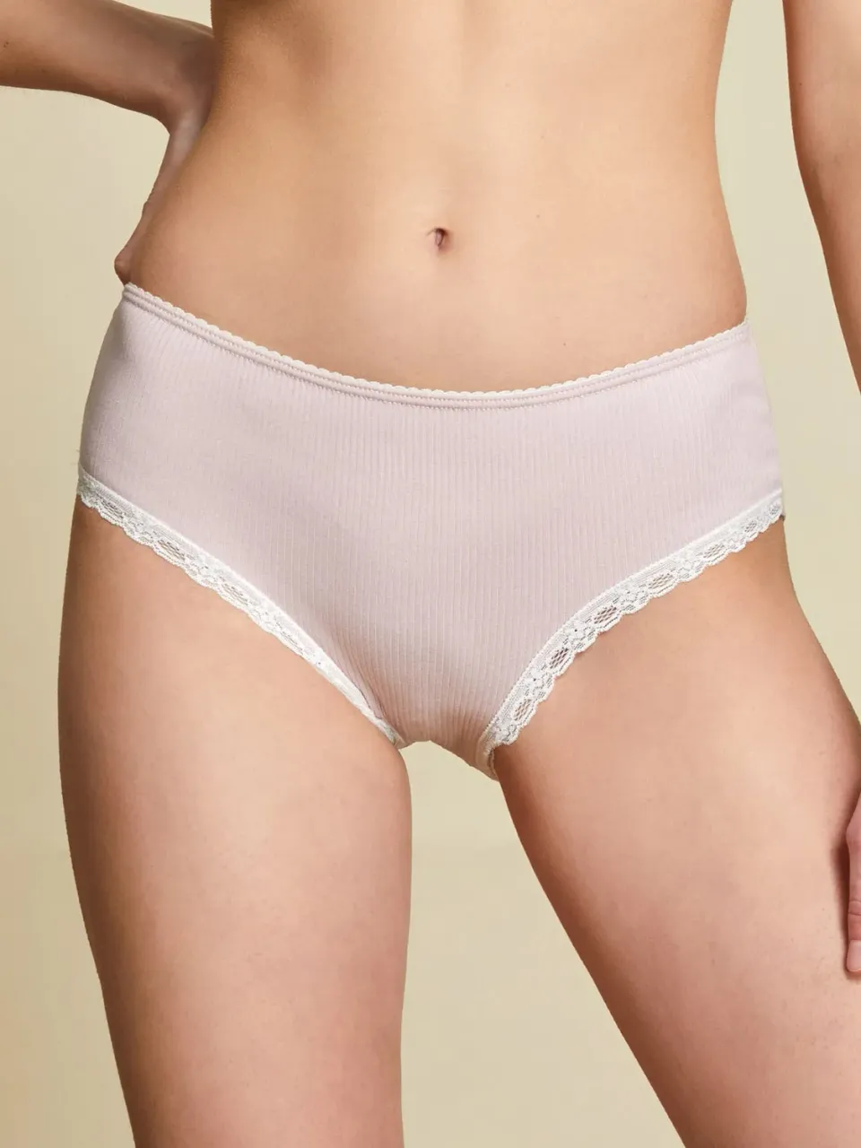 Jadea Armonia 6662 Slip Midi Donna Rosa Cotone