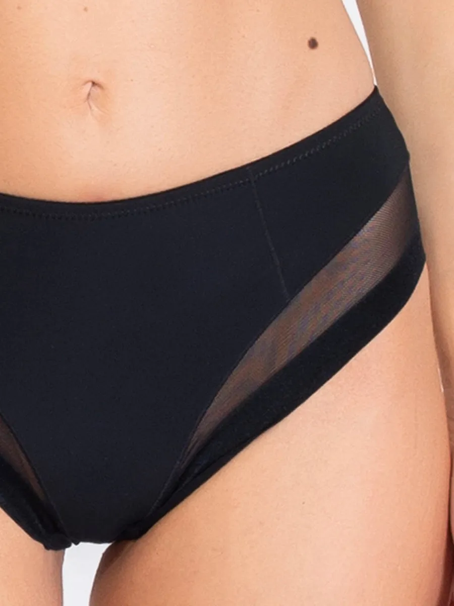 Si'èLei Everybody 1865 slip alto nero modellante