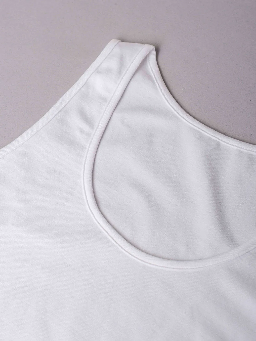 Si'èLei Natural Cotton 1438 canotta cotone bio bianca