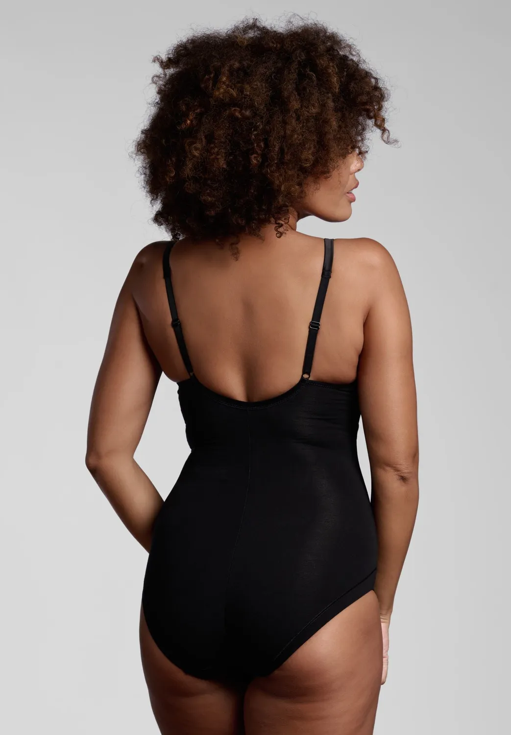 Lepel Belseno Segreto Cotton 354 body nero cotone incrociato