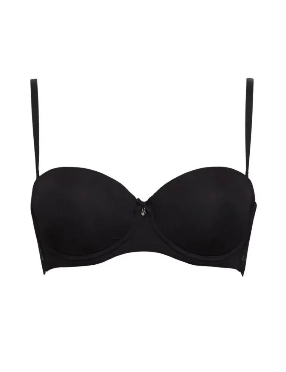 Si'èLei 1982 fascia pizzo nero microfibra