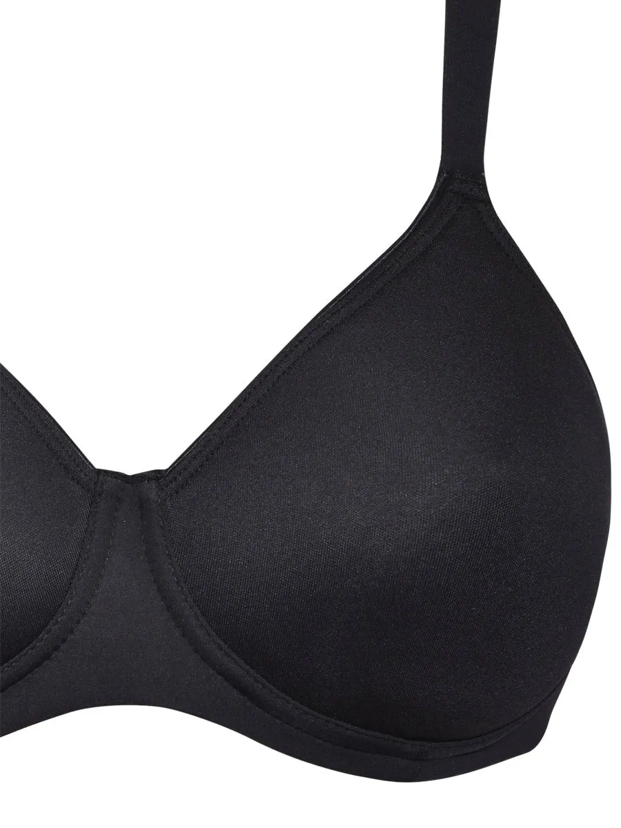 Si'èLei Plus 2546 reggiseno nero spacer traspirante