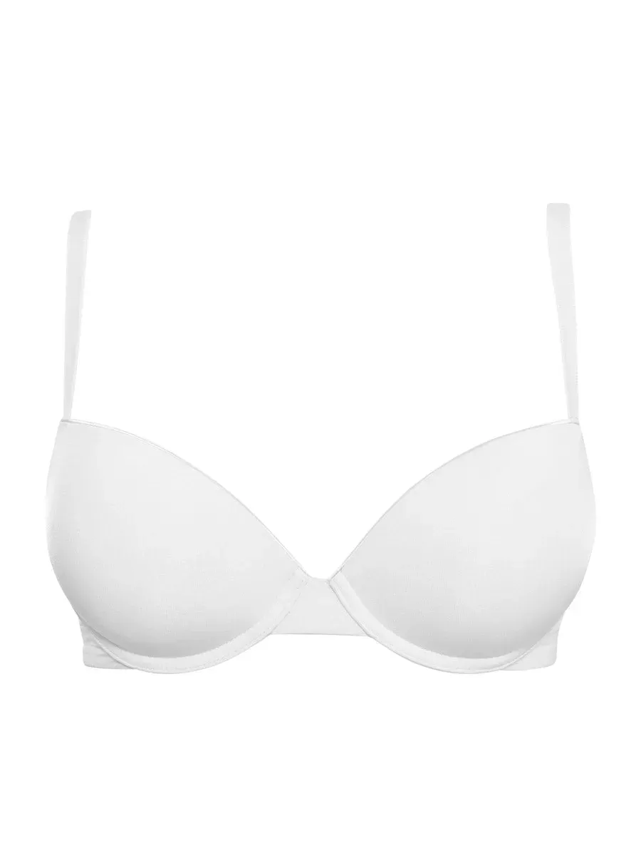 Si'èLei Plus 2544 reggiseno push-up bianco coppe graduate