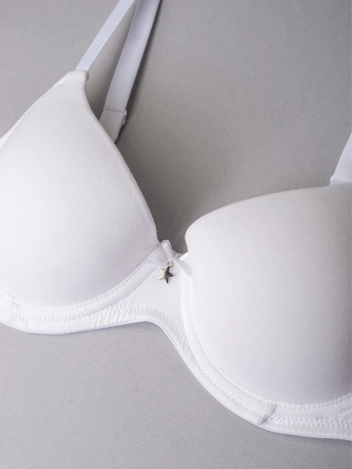 Si'èLei Natural Cotton 1428 reggiseno bianco cotone bio