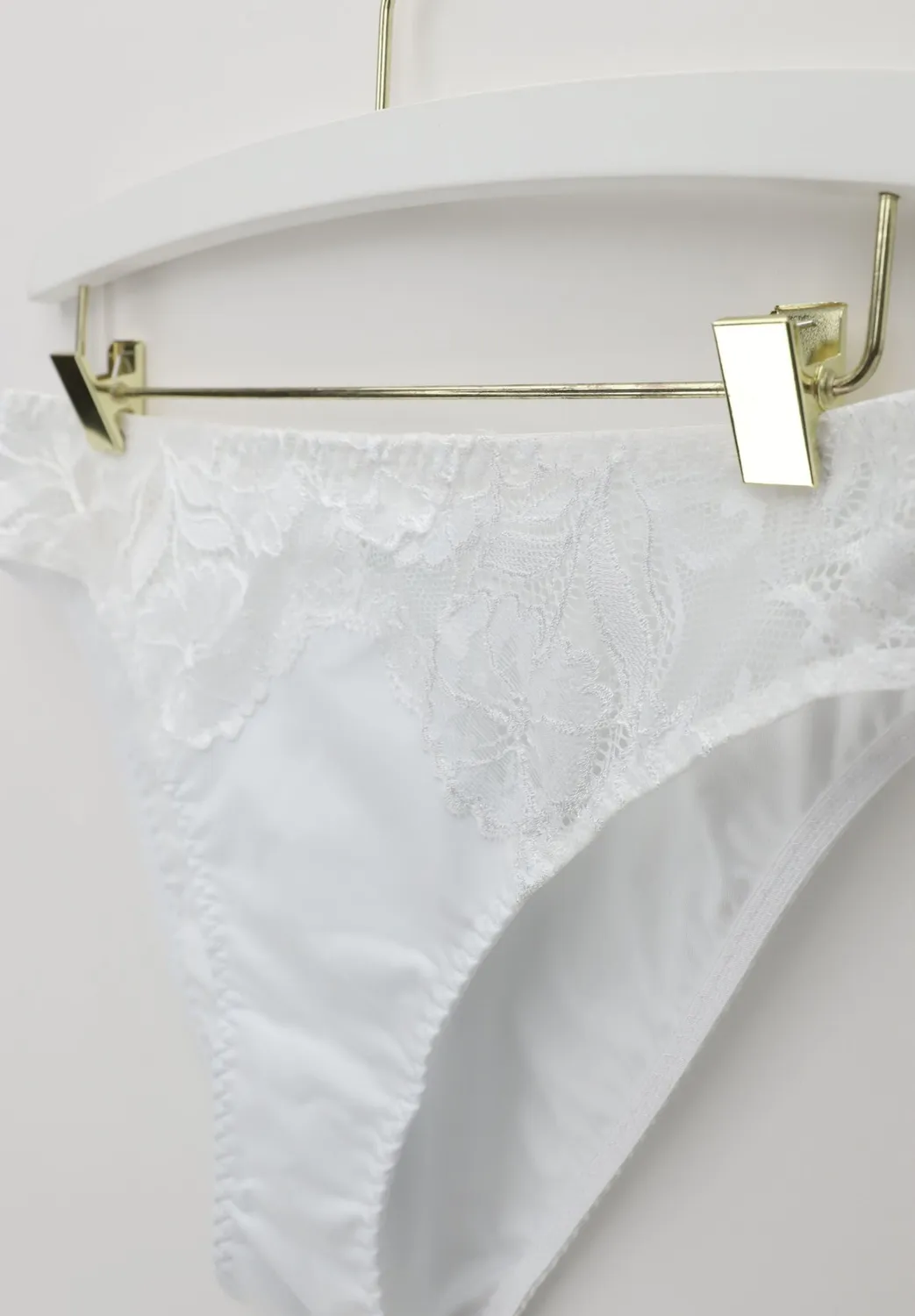 Lepel Belseno Pizzo 252 slip bianco in pizzo