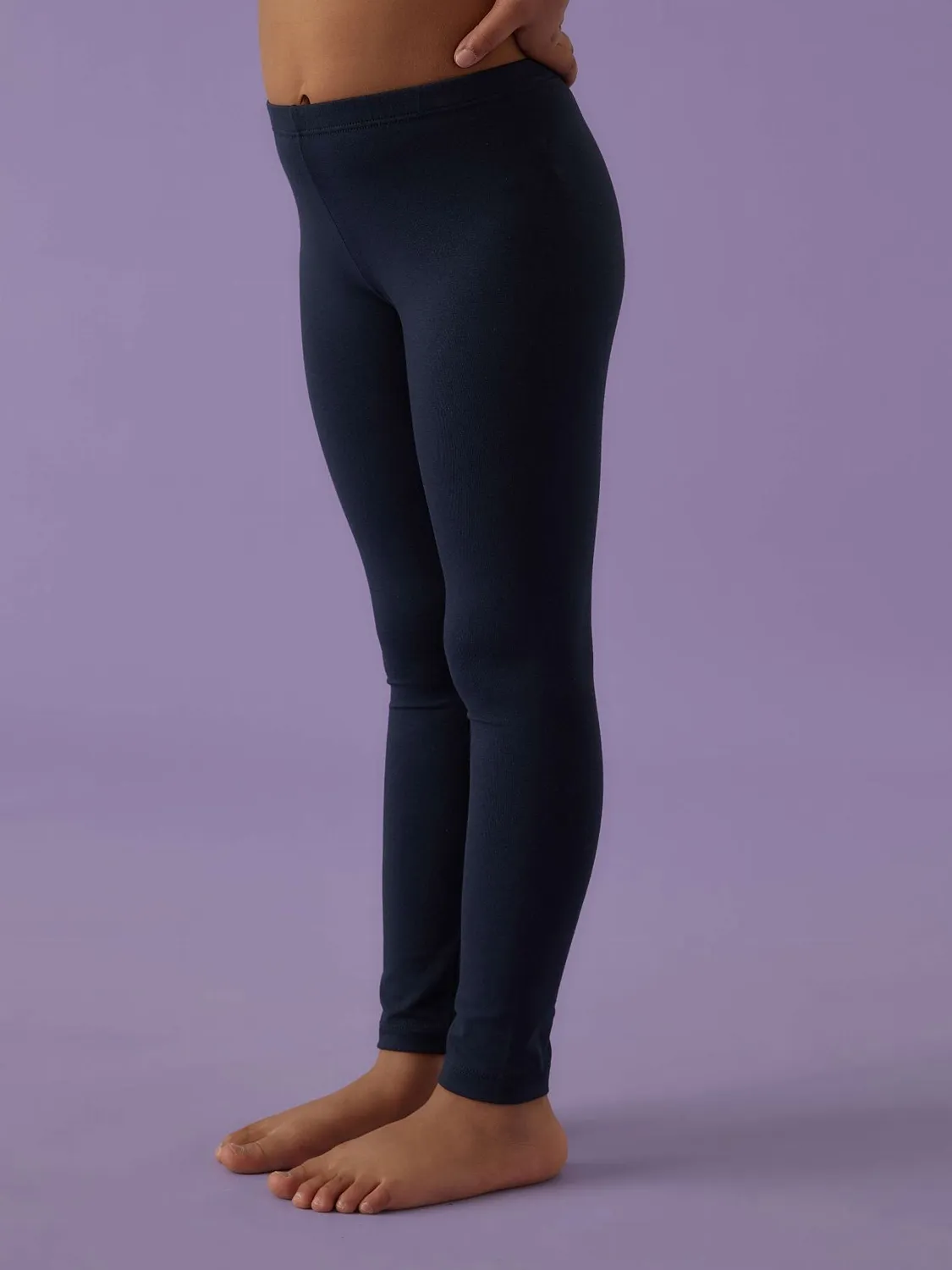 Jadea 264 leggings bambina cotone caldo elasticizzato