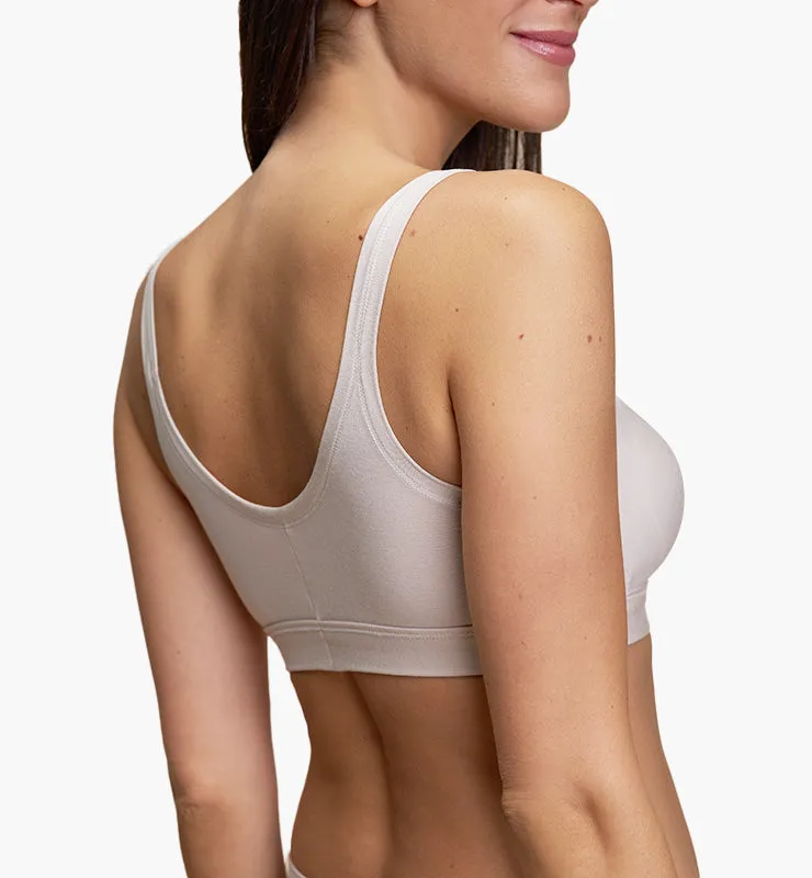 Casagin Bralette imbottita reggiseno senza ferretto coppe