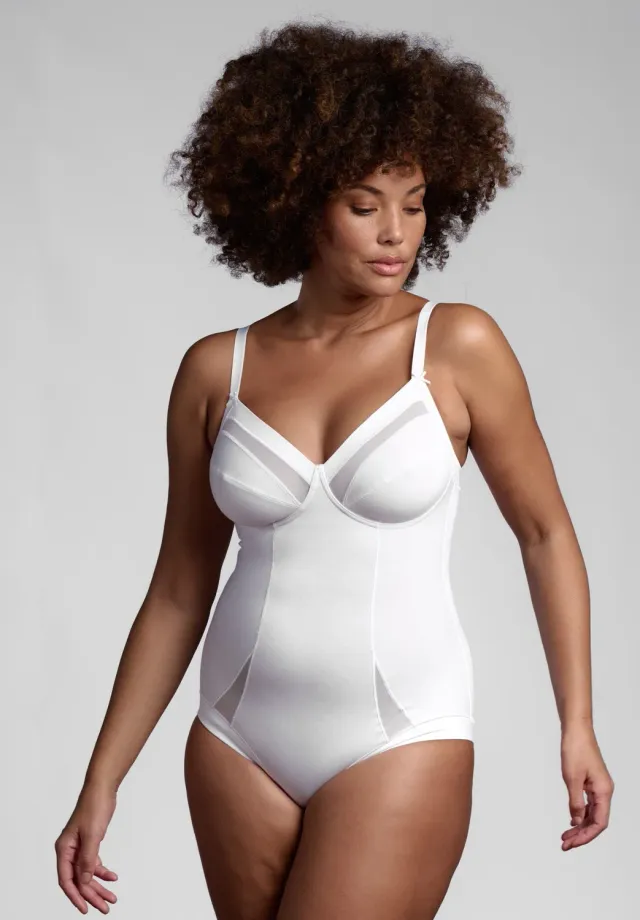 Lepel Cotone sulla Pelle 274 body bianco senza ferretto cotone