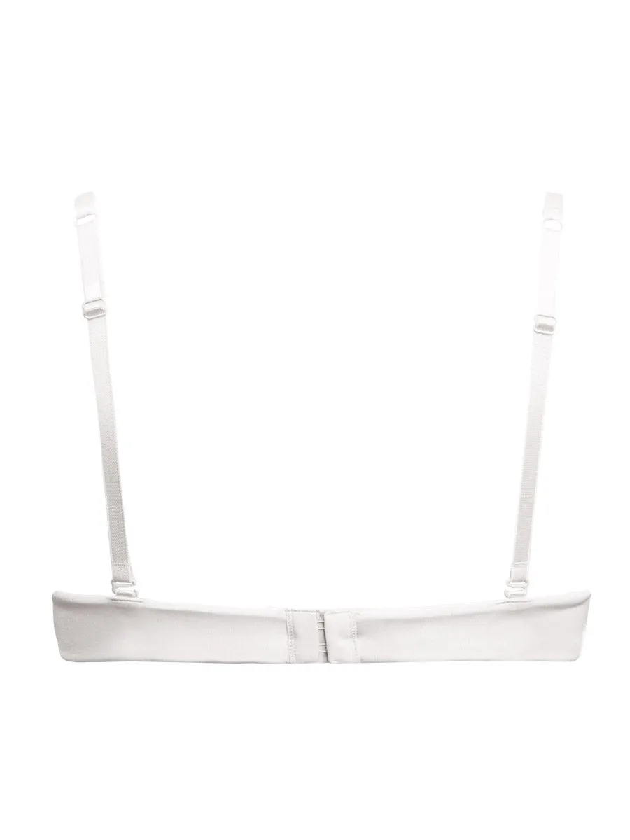 Si'èLei Fantastic 1558 push-up double up bianco microfibra