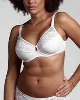 Lepel 450 Belseno Pizzo Cotton reggiseno senza ferretto bianco