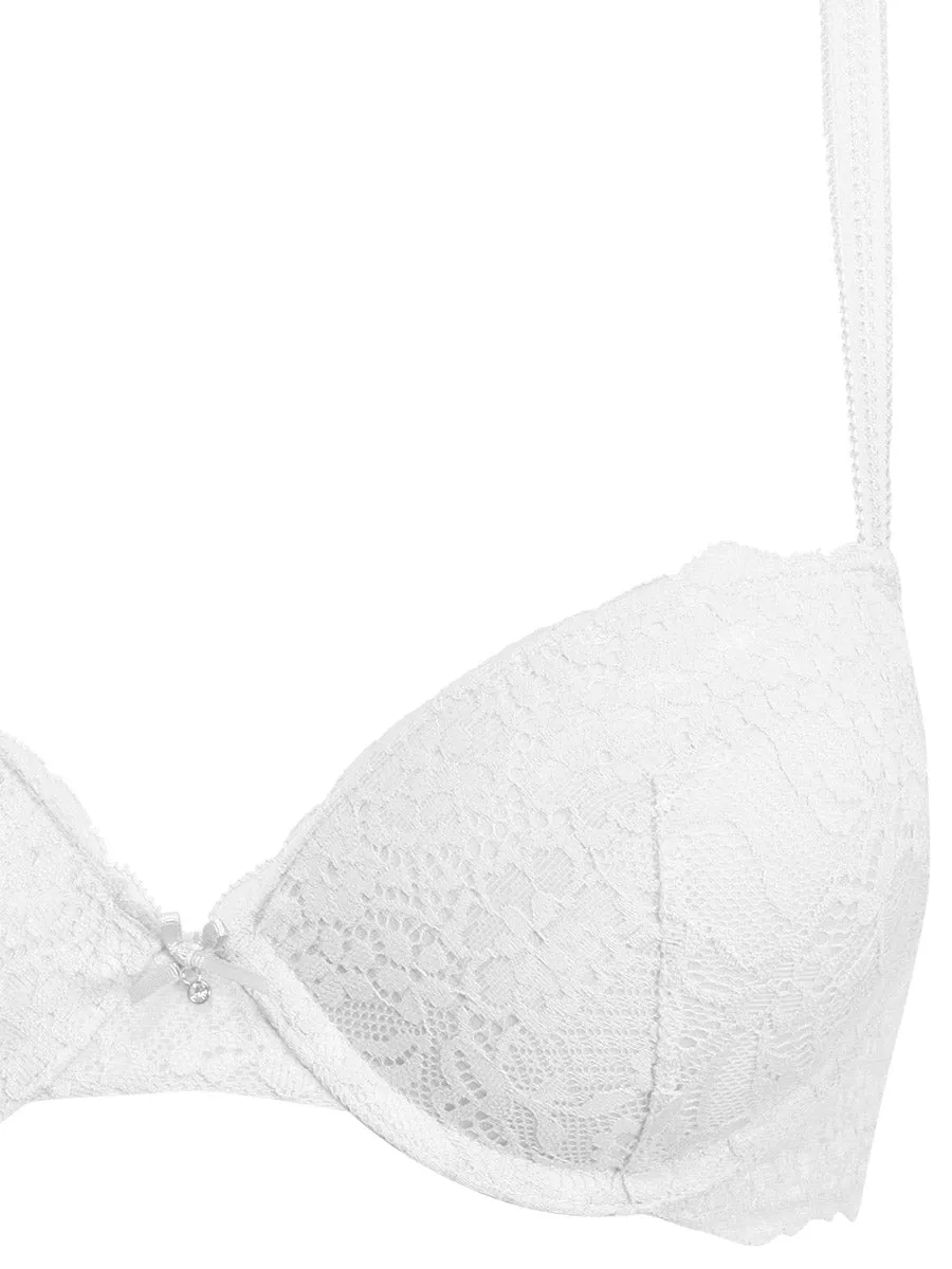 Si'èLei Allure 2680 push-up bianco pizzo coppe graduate