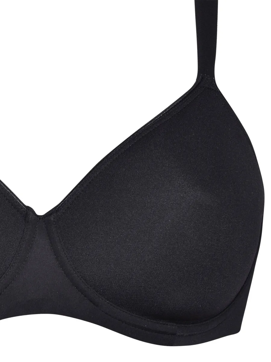 Si'èLei Plus 2556 reggiseno spacer nero traspirante
