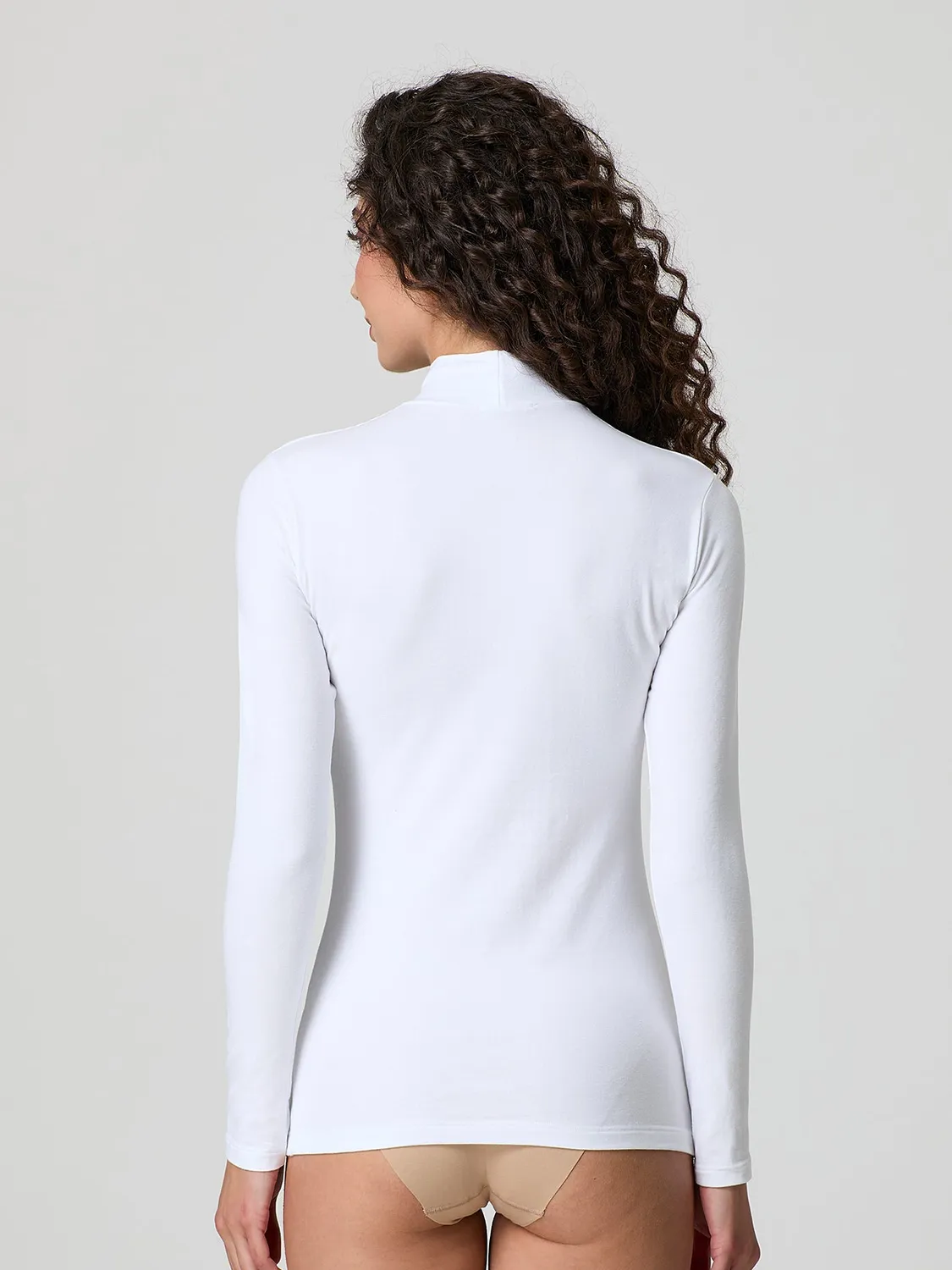 Jadea 4101 Lupetto Cotone Garzato Caldo Manica Lunga