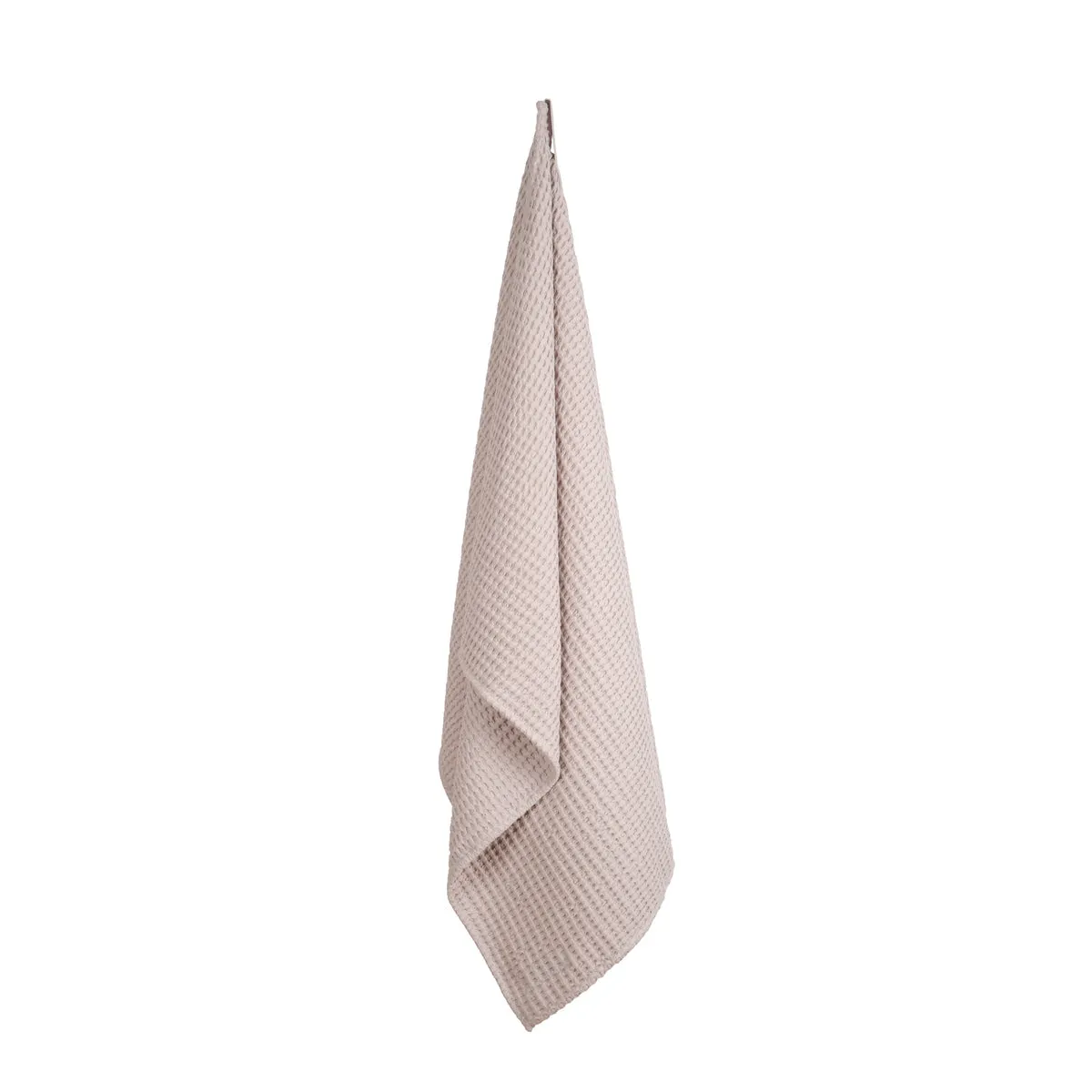 Casagin Big Waffle asciugamano maxi cipria 100x150 cotone bio