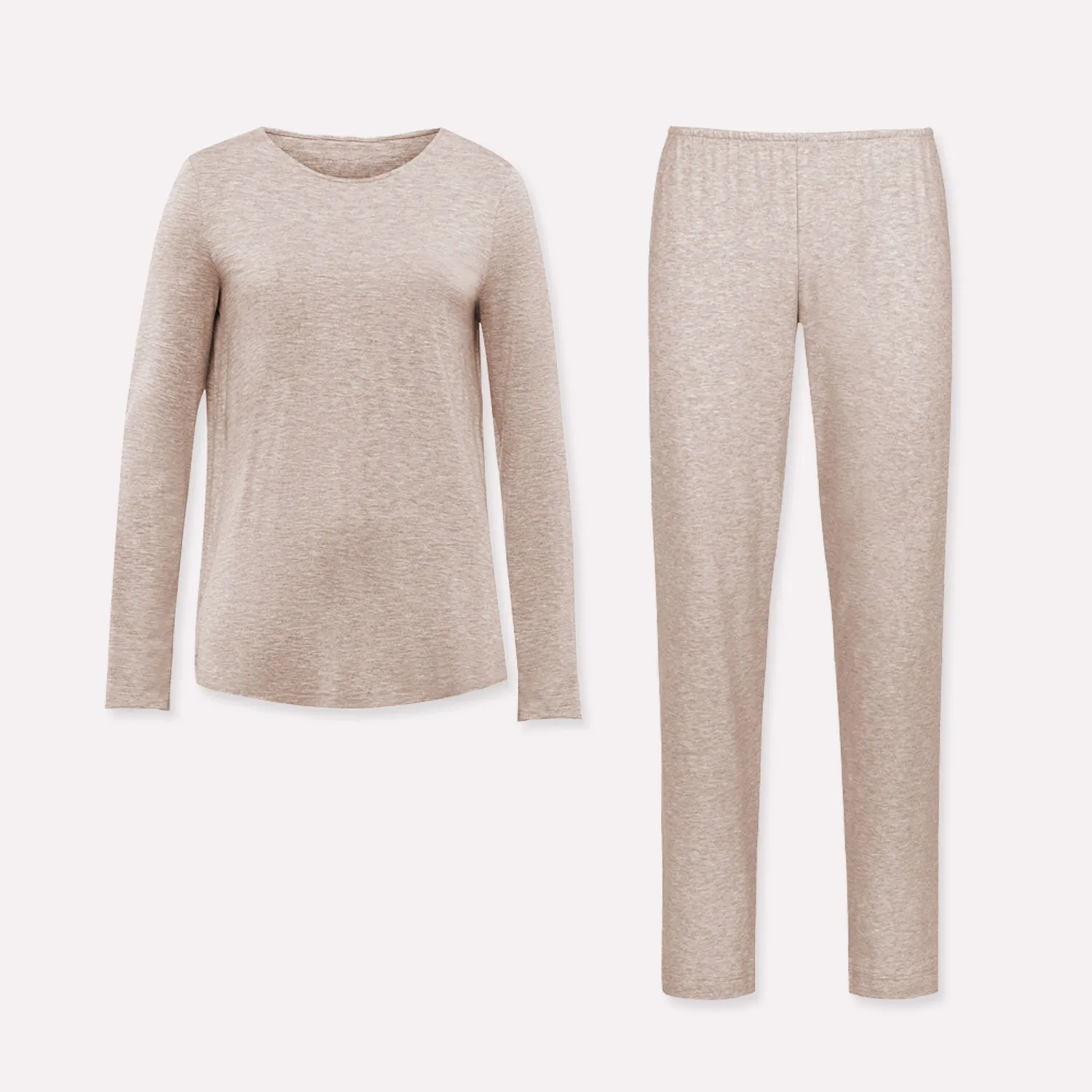 Casagin Tencel Cashmere pigiama manica lunga conchiglia termoregolante