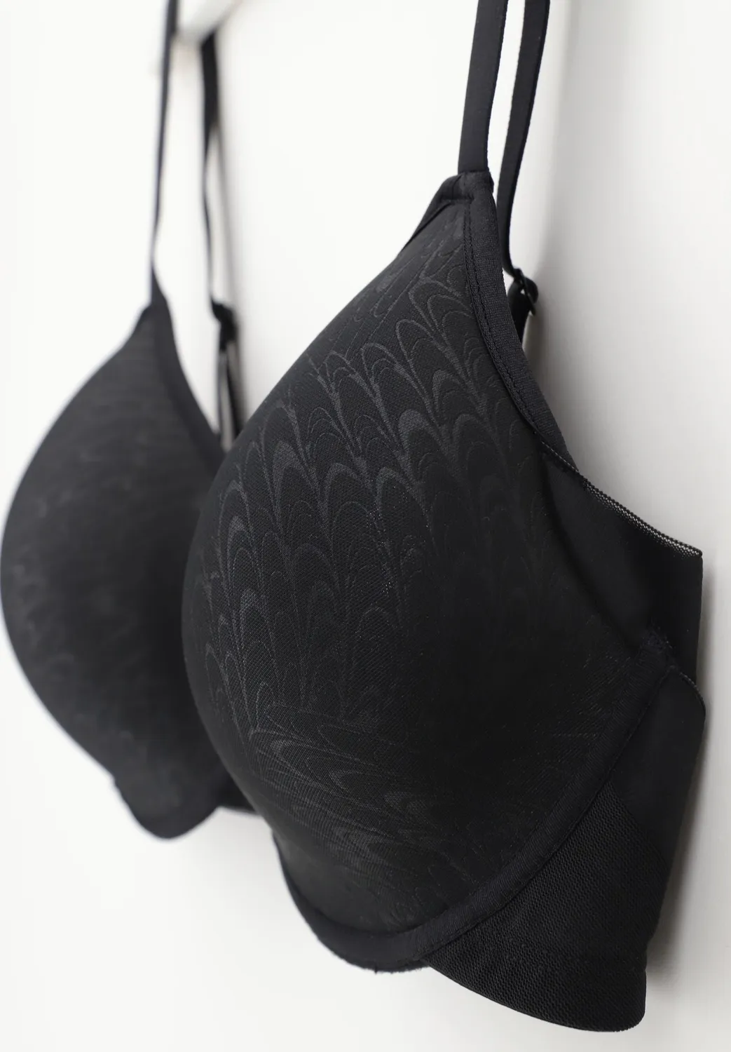 Lepel Moon 801 reggiseno balconcino nero in spacer