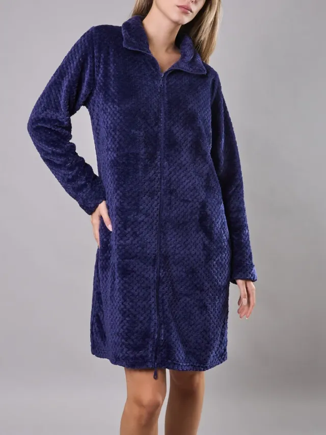 Ramelie Soft RS71 vestaglia donna blu in coral