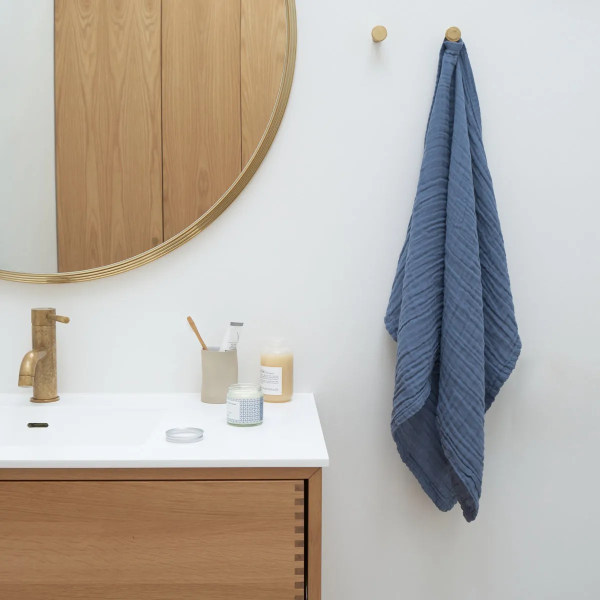 Casagin Brezza asciugamano viso verde 60x100 cotone bio