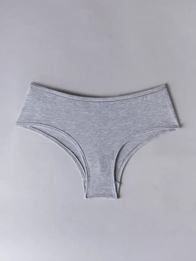 Si'èLei Natural Cotton 1441 culotte cotone bio grigio melange