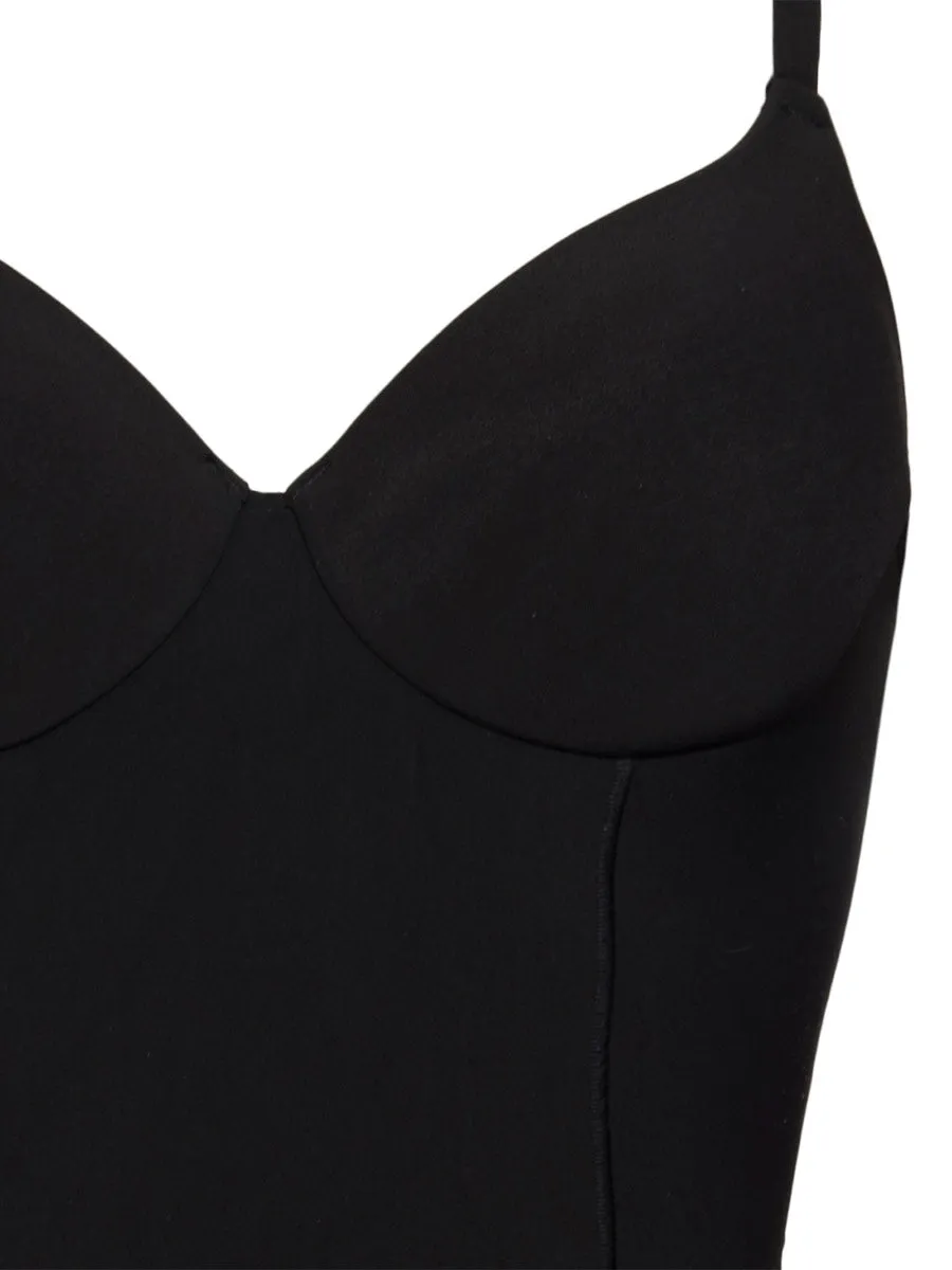 Si'èLei Comfort Fit 1844 body nero coppe imbottite modellante