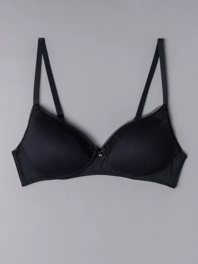 Si'èLei Darling 1876 reggiseno nero coppe graduate