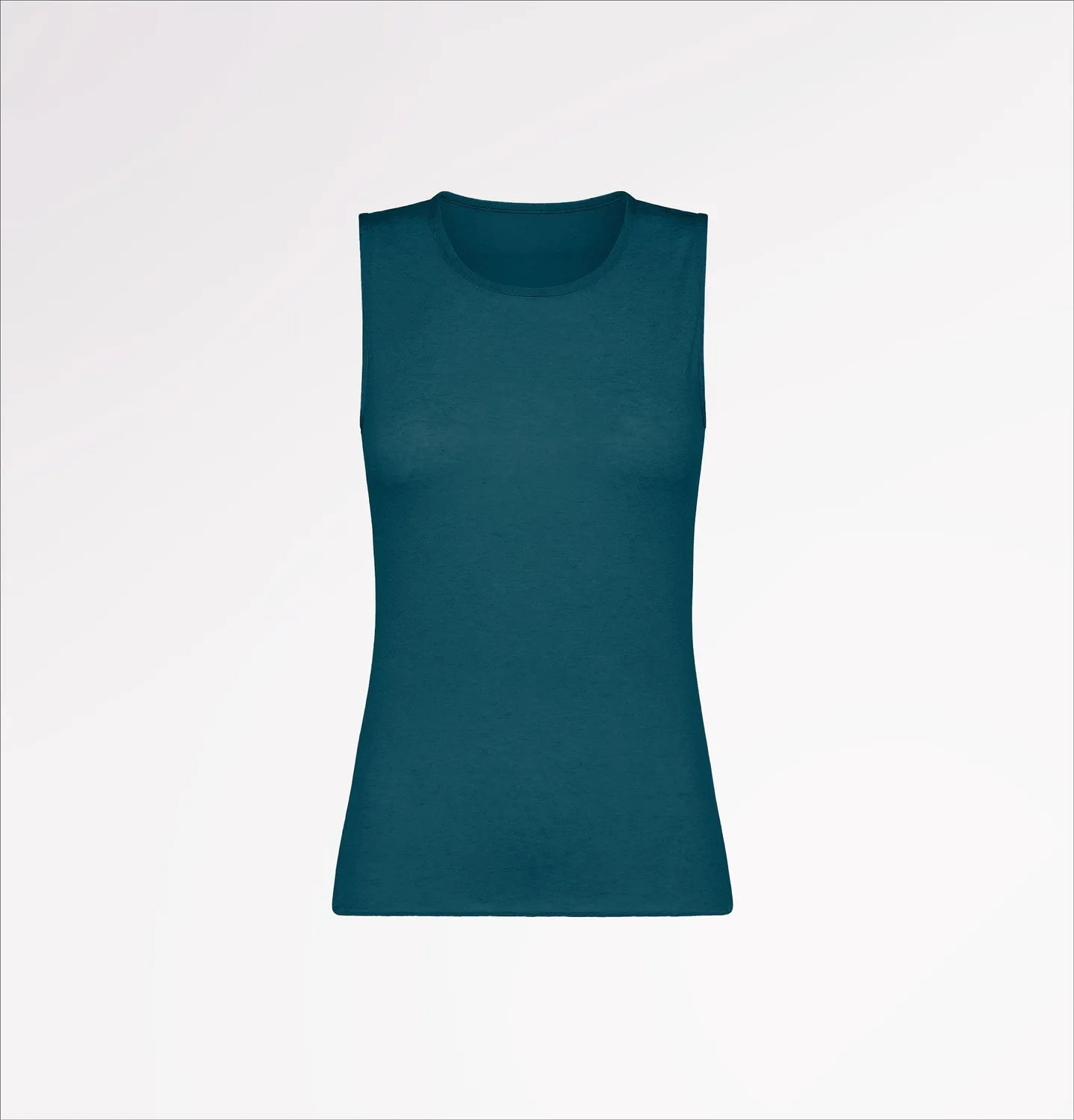 Casagin Canotta girocollo TENCEL cashmere nera calda