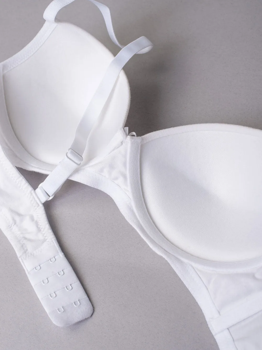 Si'èLei Natural Cotton 1456 reggiseno push-up bianco