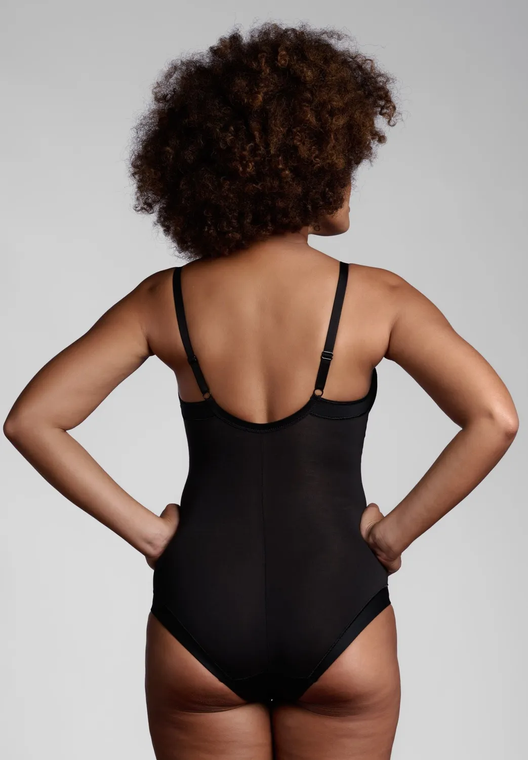 Lepel Cotone sulla Pelle 274 Body senza Ferretto Nero Cotone