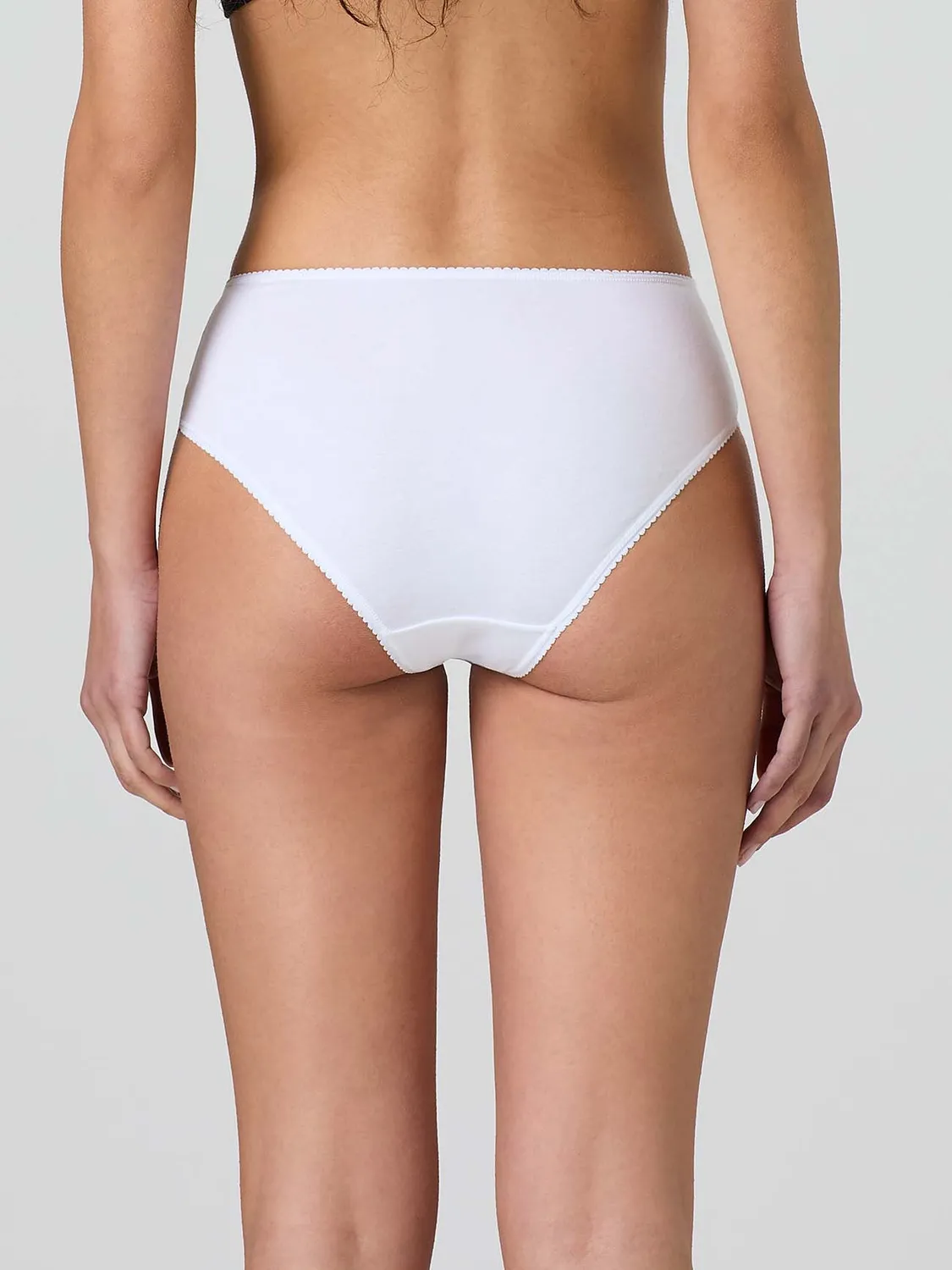 Jadea Basic slip cotone modal pizzo elastico sgambato