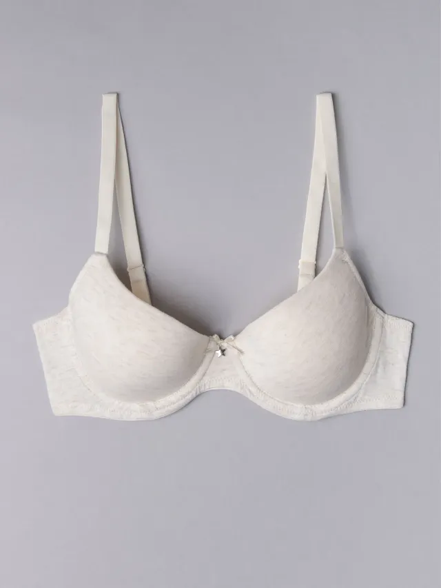 Si'èLei Natural Cotton 1428 reggiseno ecru melange