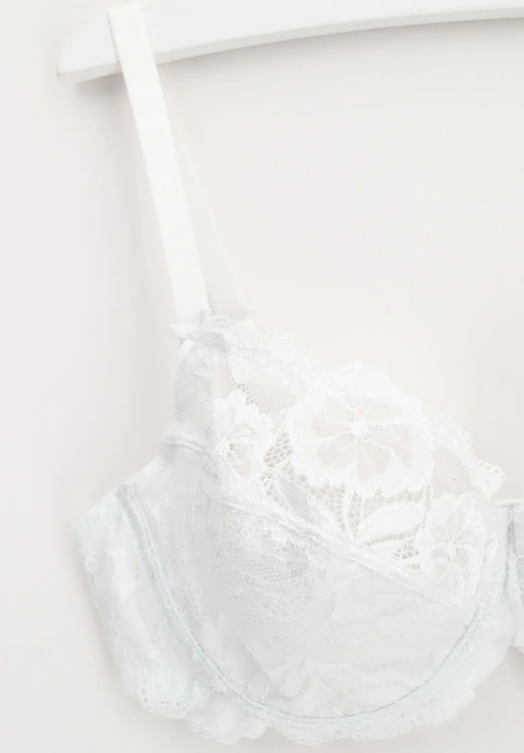 Lepel Belseno Pizzo 251 reggiseno balconcino bianco con ferretto