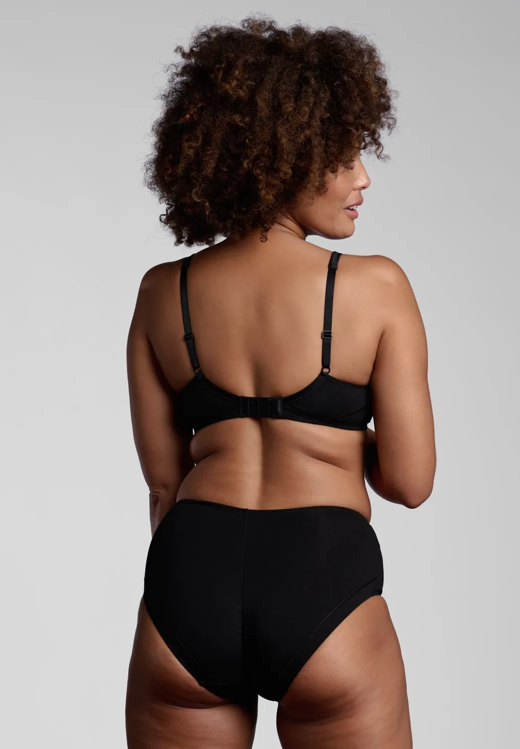 Lepel Belseno Segreto Cotton 356 slip vita alta nero cotone