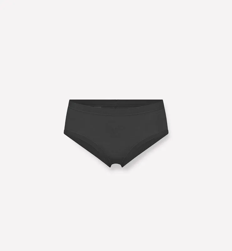 Casagin Slip Culotte Mini TENCEL Nero 3 Traspirante