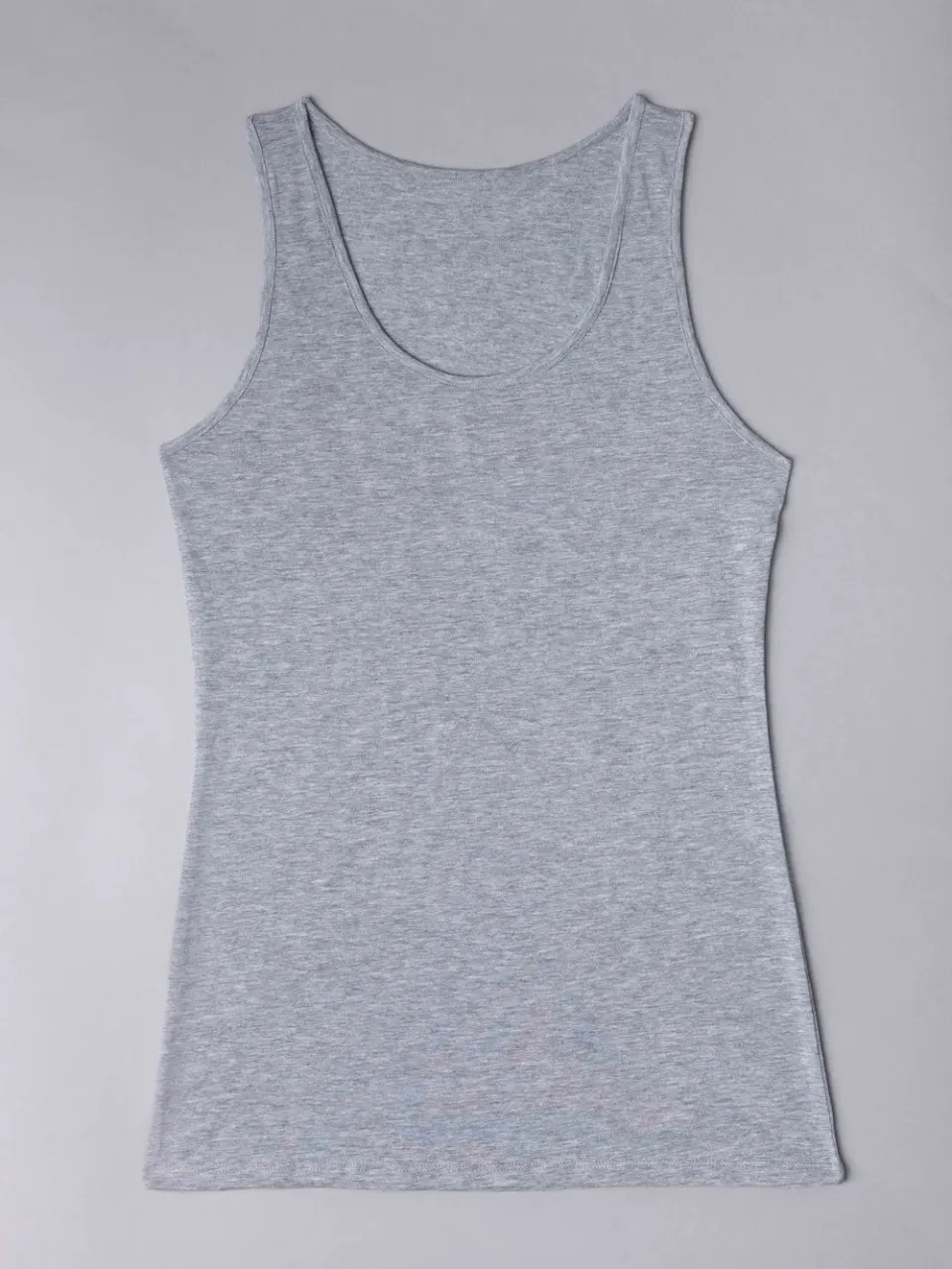 Si'èLei Natural Cotton 1438 canotta cotone bio grigio