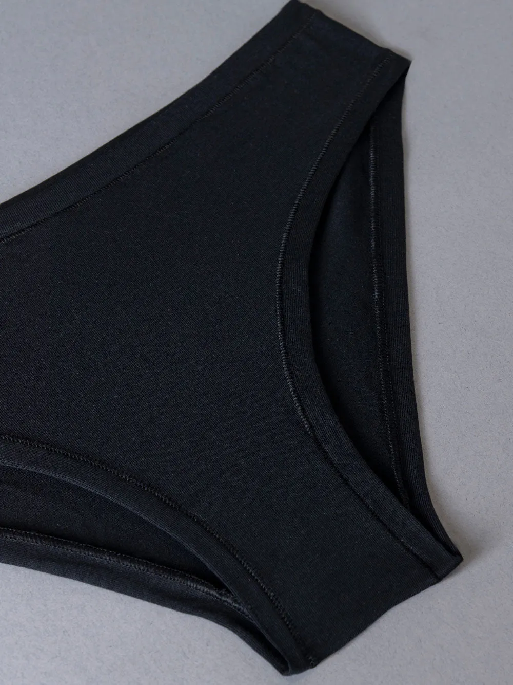 Si'èLei Natural Cotton 1445 slip cotone bio nero