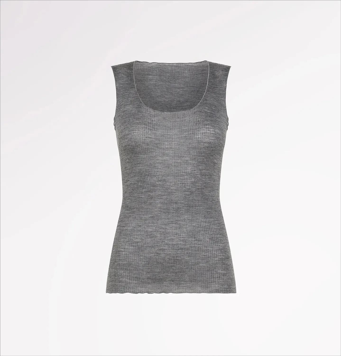 Casagin Canotta in Lana a Spalla Larga Intimo Donna 100% Lana