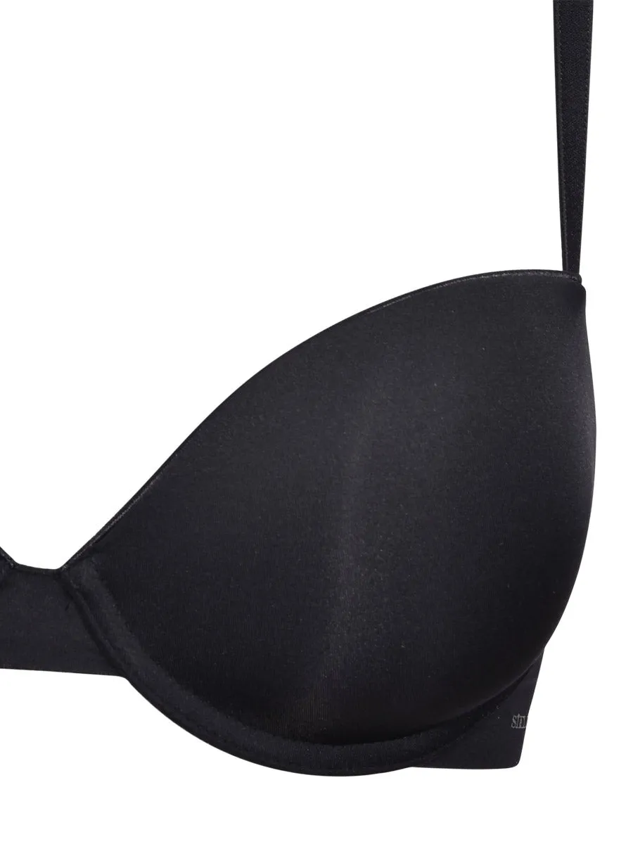 Si’èLei Plus 2544 reggiseno push-up nero microfibra