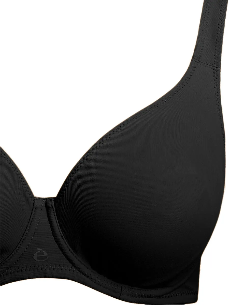 Si'èLei Beauty 1822 reggiseno nero con ferretto