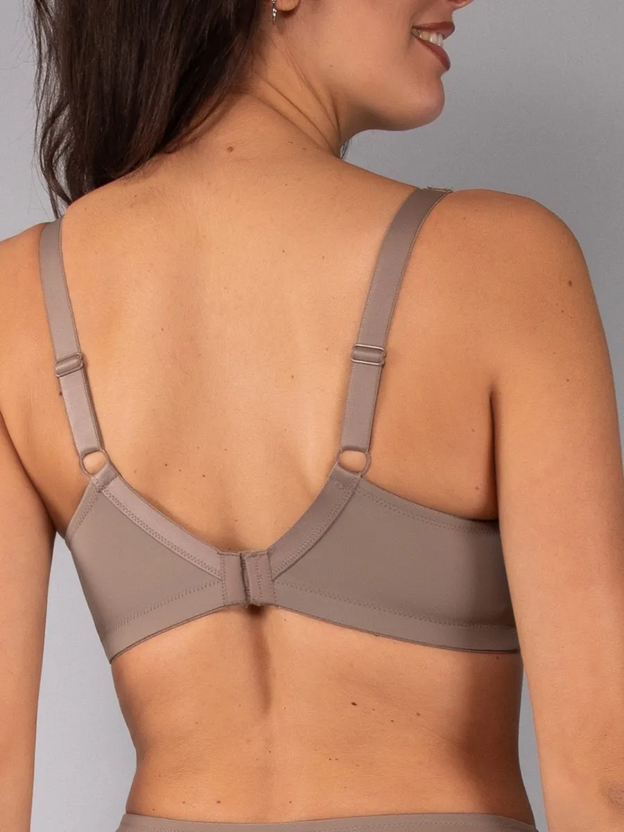 SièLei Armony AR10 reggiseno senza ferretto tabacco pizzo
