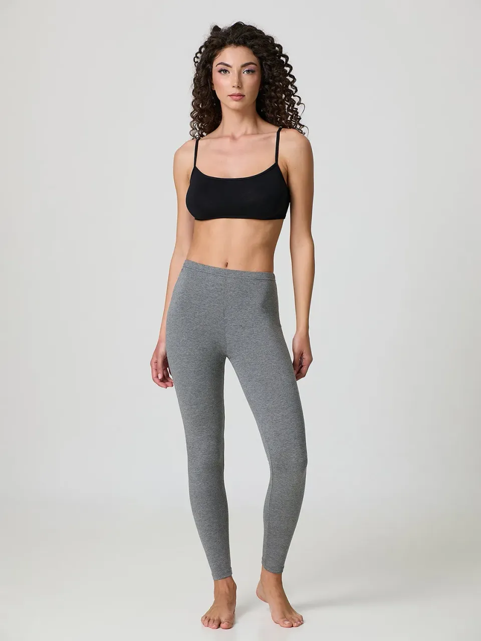 Jadea 4265 leggings cotone fresco lunghi estivi