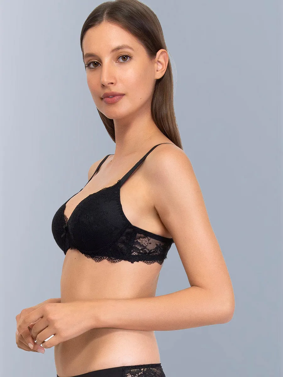 Si'èLei Wonder Lace 2446 reggiseno NERO in pizzo