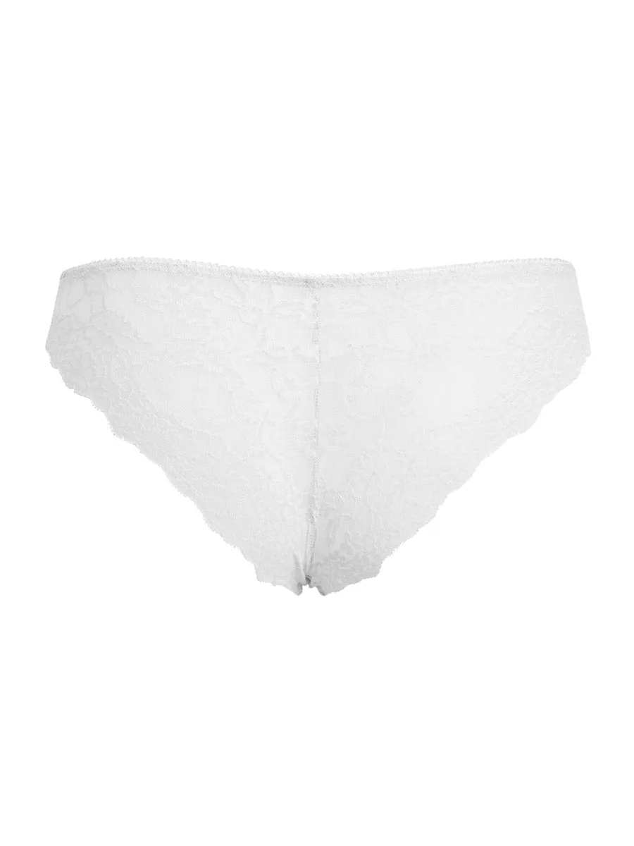 Si'èLei Allure 2675 slip bianco pizzo floreale