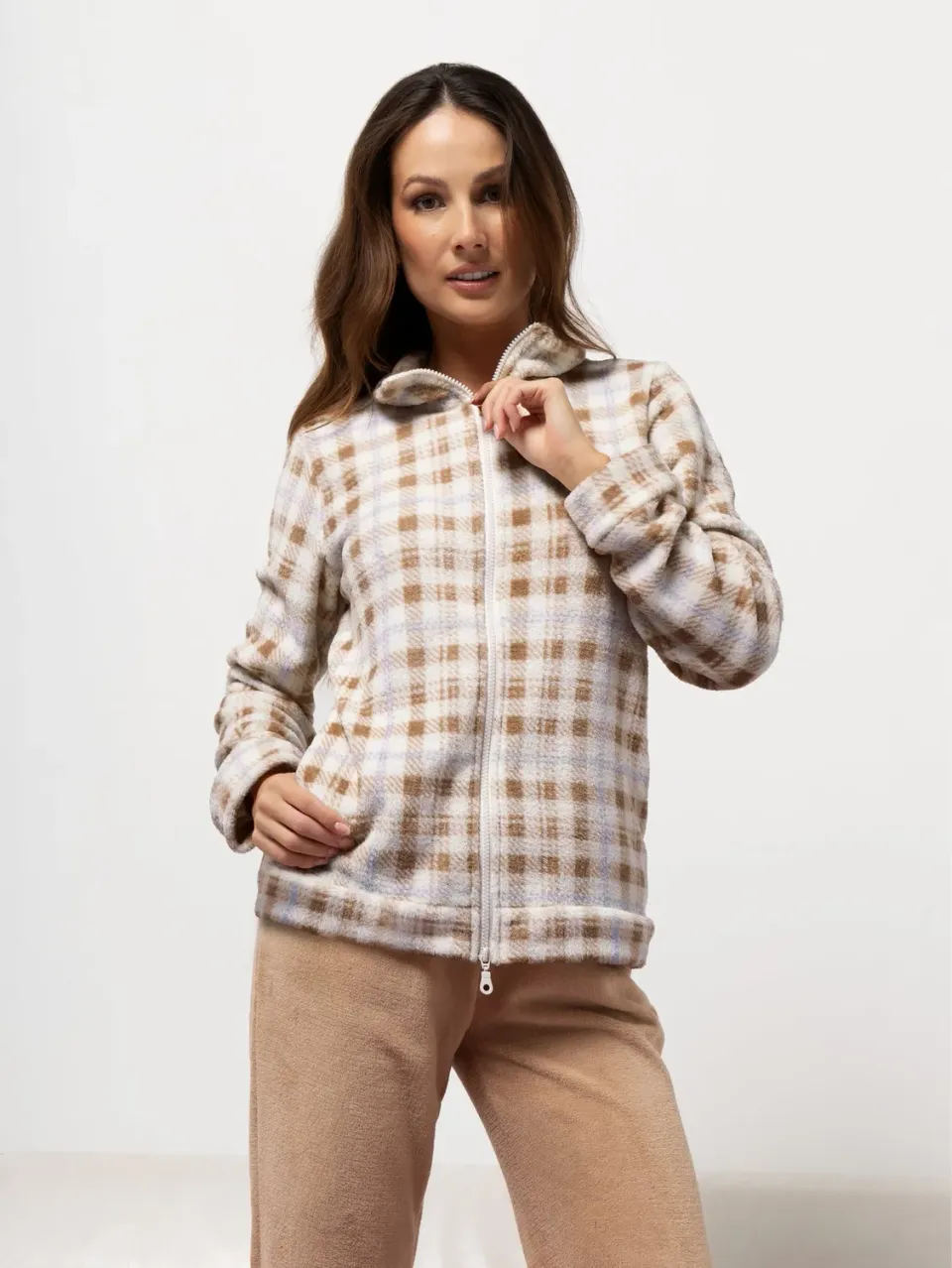 Si'èLei Taily Soft TI44 tuta donna nocciola in coral