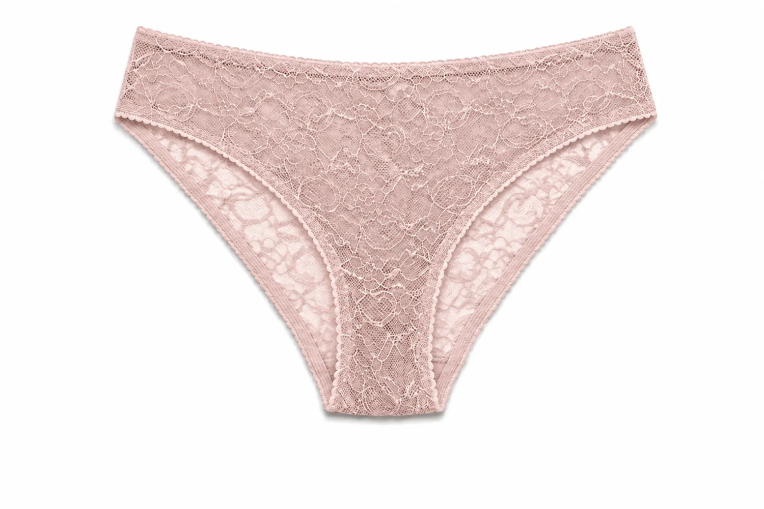 Rossoporpora Slip Donna in Pizzo Verde Salvia Elastico