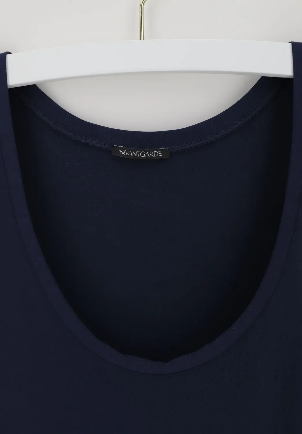 Lepel Avantgarde Essential canotta spalla larga blu modal