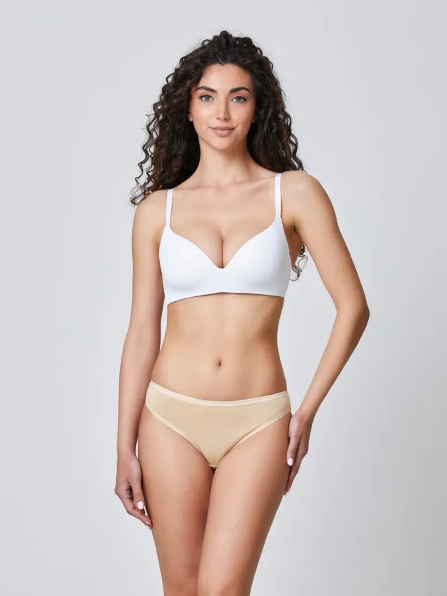 Jadea Basic 7000 slip vita bassa cotone 3 pezzi