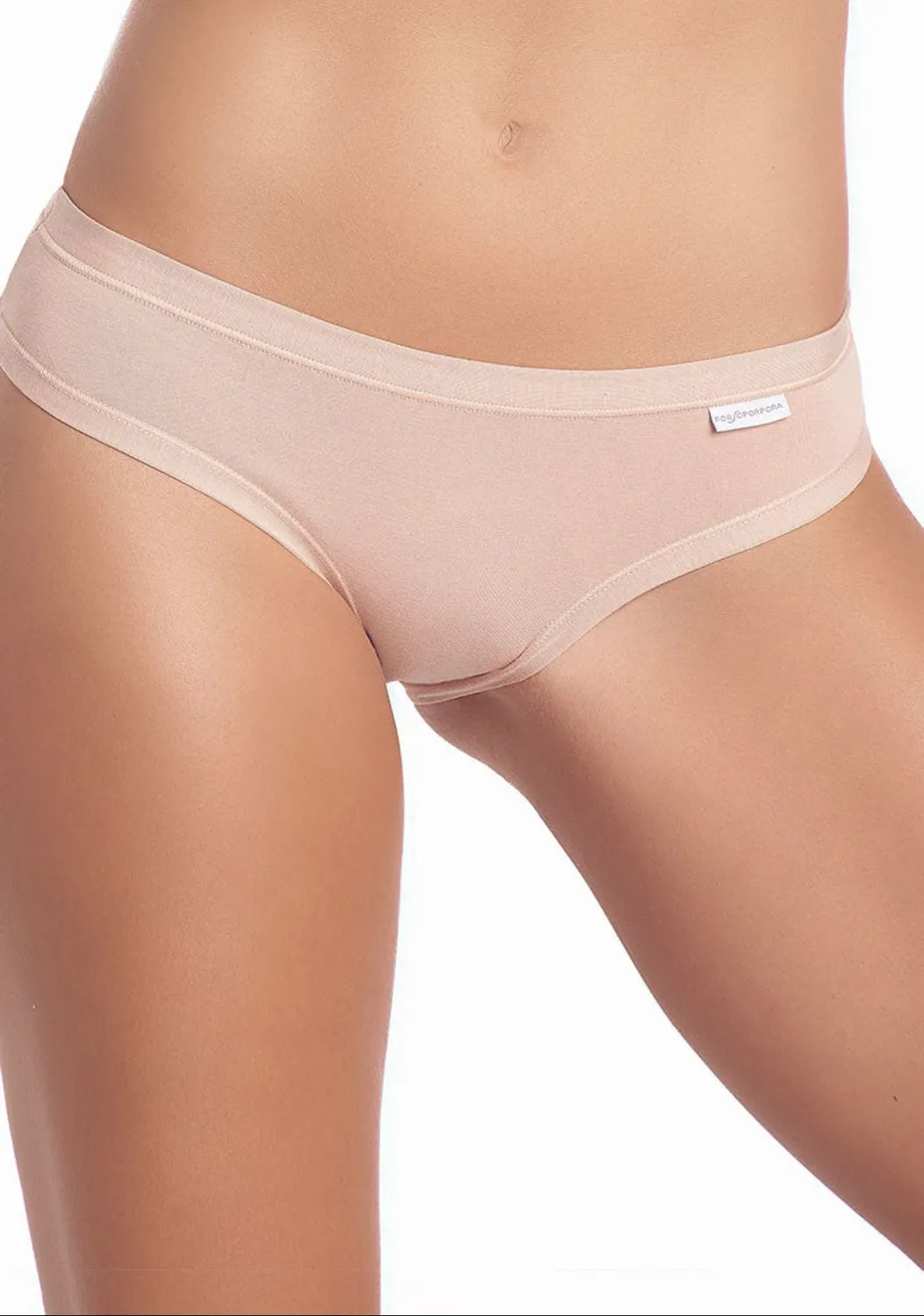 Rossoporpora Slip Vita Bassa Modal Nude Cotone