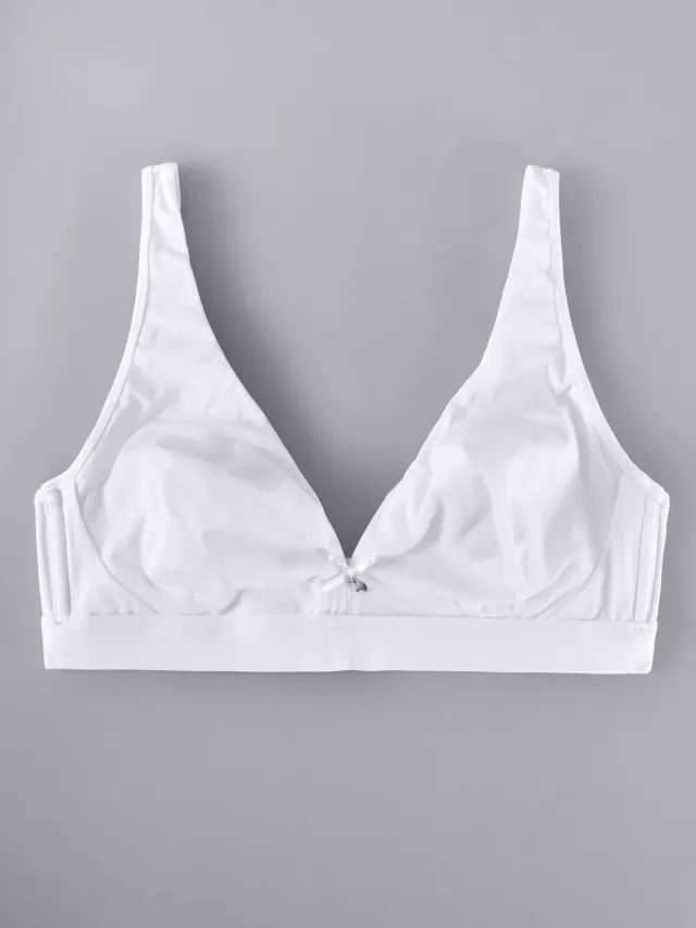 Si'èLei Natural Cotton 1454 triangolo bianco bio